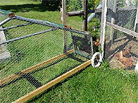 Poulailler portable déplaçable - Comment construire un poulailler mobile ou tracteur à poules - Poulailler et permaculture