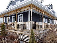 Construire un Porche Victorien - Fabrication d'éléments décoratifs pour terrasses ou porches en bois