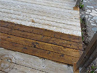 Teinture patio sikkens- Conseils protéger terrasse - Teindre ou peindre une terrasse patio en bois - Guide entretien structures extérieures