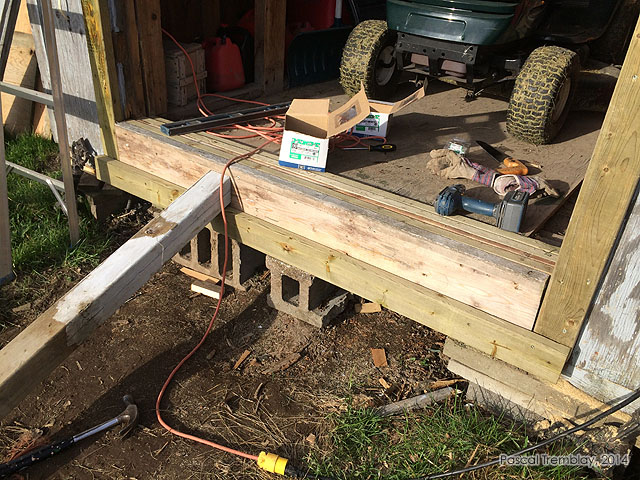 Construire une rampe de Cabanon - Construire une rampe d'abri de jardin - Construire une rampe de remise