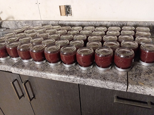 Conserves de fraises