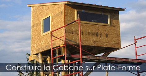 Refuge perché et Maison dans les arbres