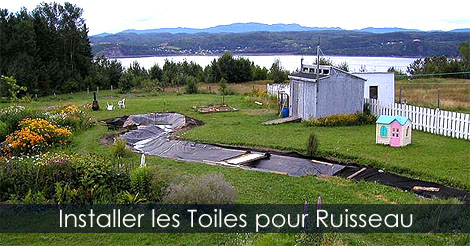 Bâche pour bassin Liner pour bassin ruisseau jardin aménagement