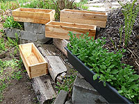 Plan de Jardinière en bois - Plan de balconnière en bois - Plan de bac à fleurs - Plan de contenant en bois pour les fleurs