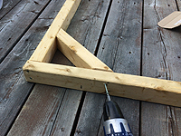 Fabriquer une porte de volière