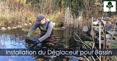 Installer un Déglaceur Dégivreur au Bassin de Jardin - Conseils