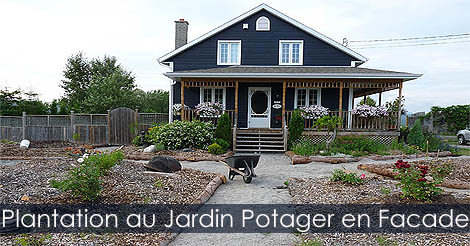 Potager en Façade et Jardin en Façade - Les Plantations - Guide d'aménagement d'un jardin en façade