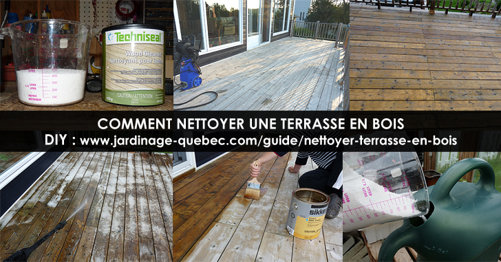 Rénover le bois d'une terrasse