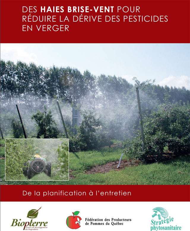 Brise-vent et dérives des pesticides