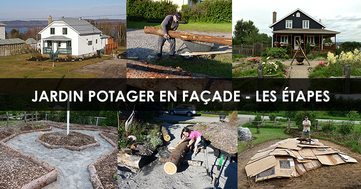 Jardin en faade