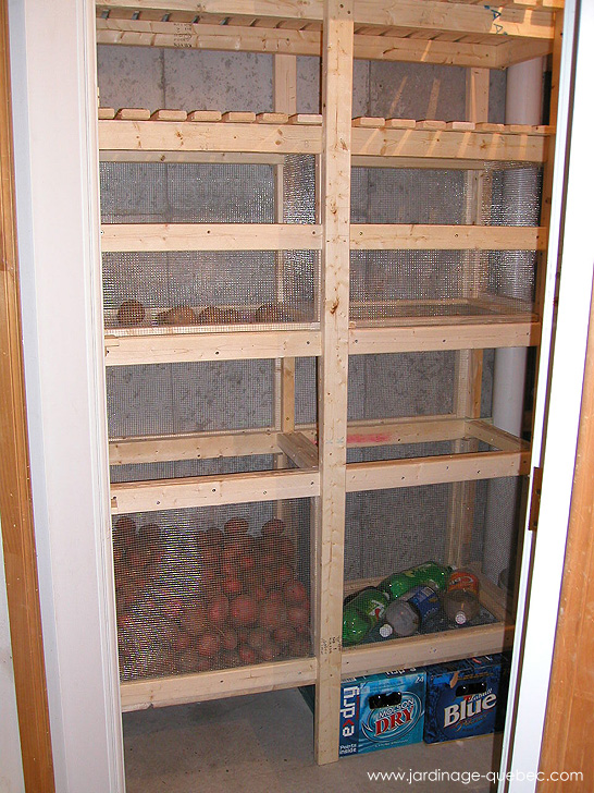 Rangement pour aliments - Photos Jardin Le Jardin des Patriotes - Pascal Tremblay La Baie Québec