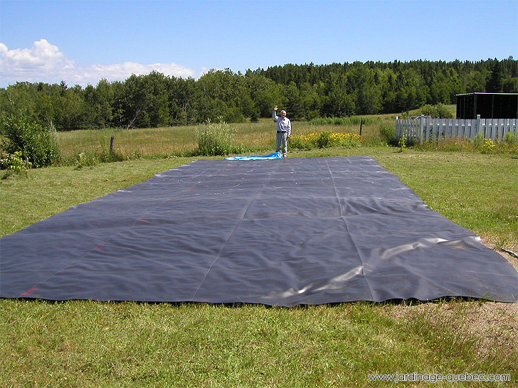 Toile pour bassin de jardin - Photos Jardin Le Jardin des Patriotes - Pascal Tremblay La Baie Québec