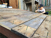 Plan de rampe en bois pour abri de jardin cabanon ou remise. Construire un abri de jardin