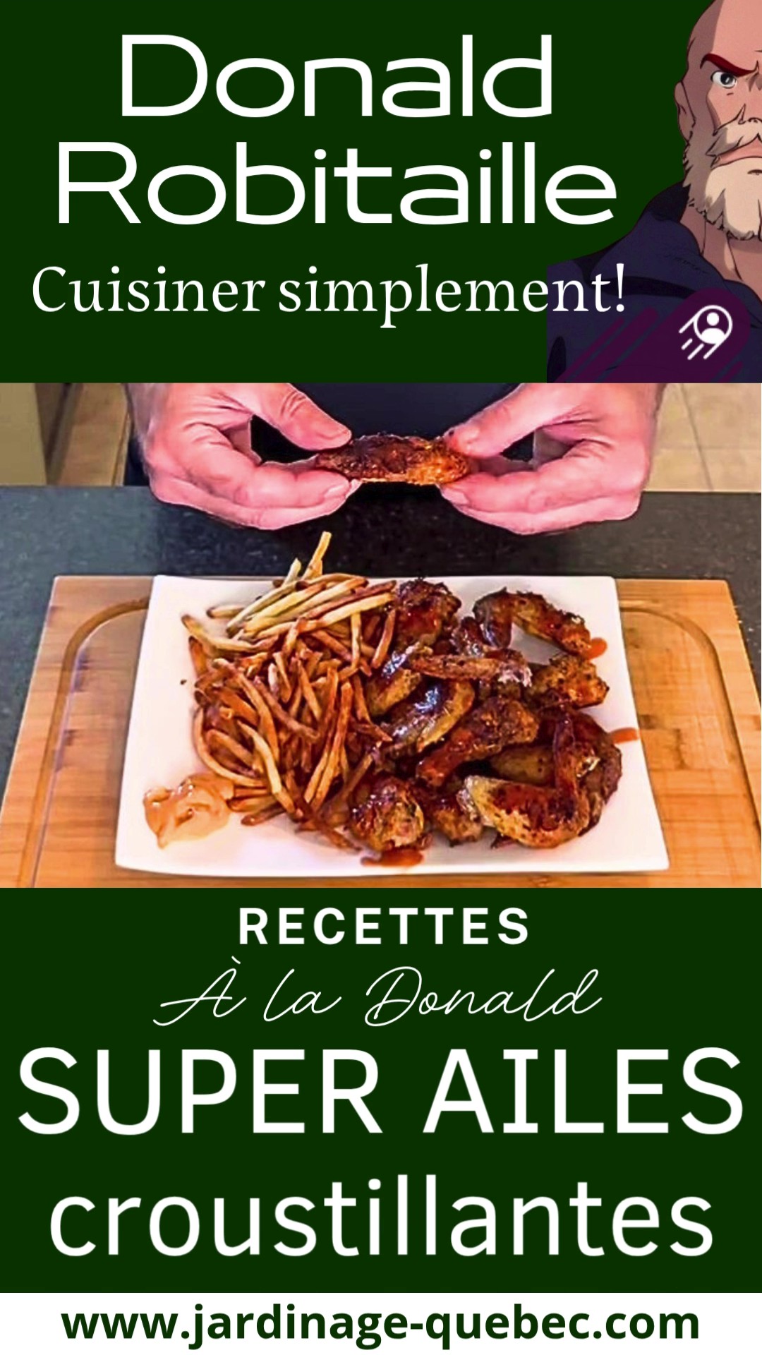 Ailes de poulet croustillantes au four