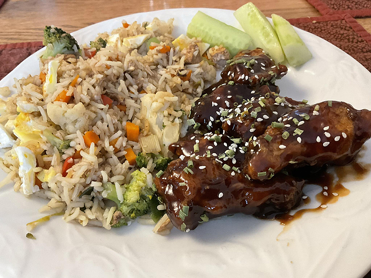 Ailes de poulet Général Tao