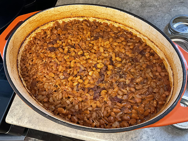 Beans ou Fèves à l'érable