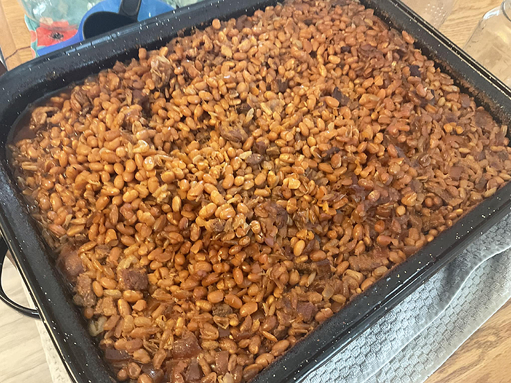 Fèves au lard