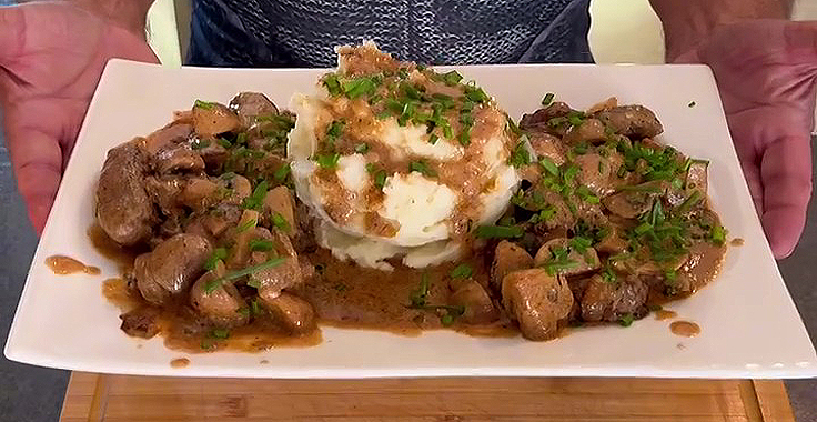 Recette de Bœuf Stroganoff facile