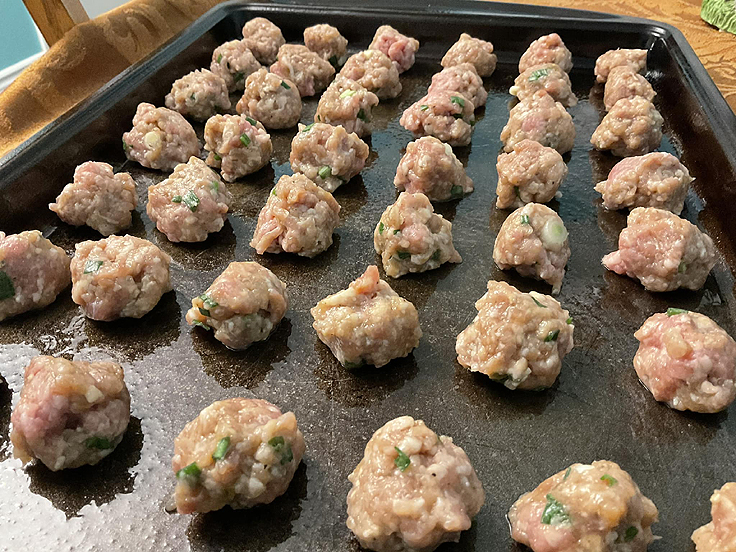 Recette de boulettes de porc