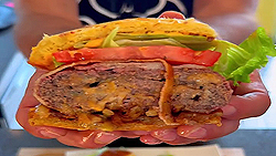 Hamburger bacon et fromage