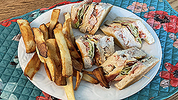 Recette de Club sandwich au homard