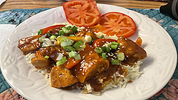 Poulet bourbon