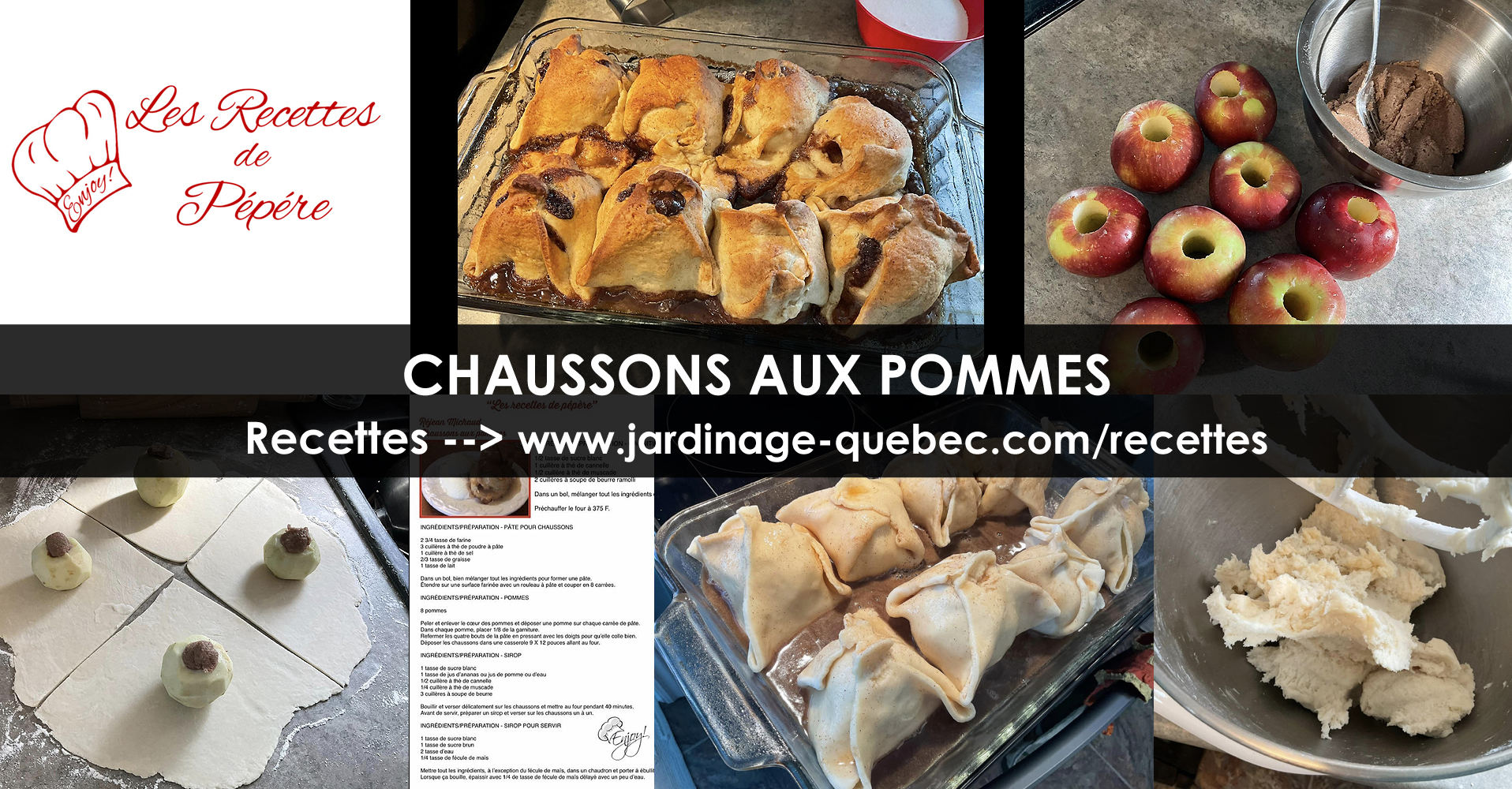 Chaussons aux Pommes Recettes de Pépére