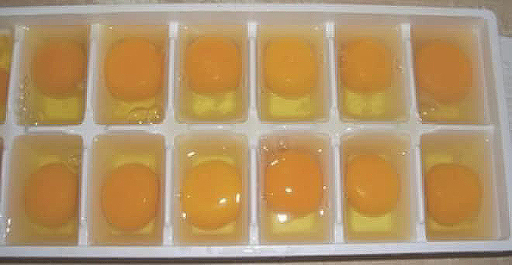 Congeler des oeufs