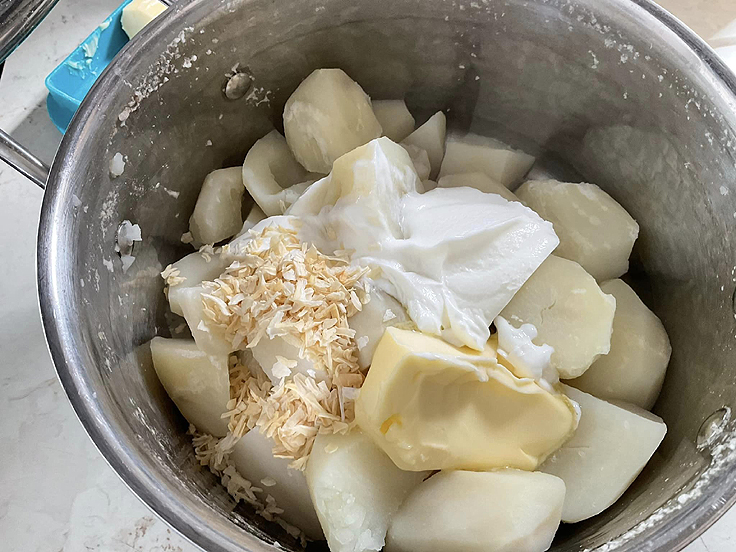 Recette de Croquettes de jambon et pommes de terre