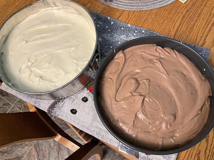 Gâteau au fromage chocolat et cerise sans cuisson