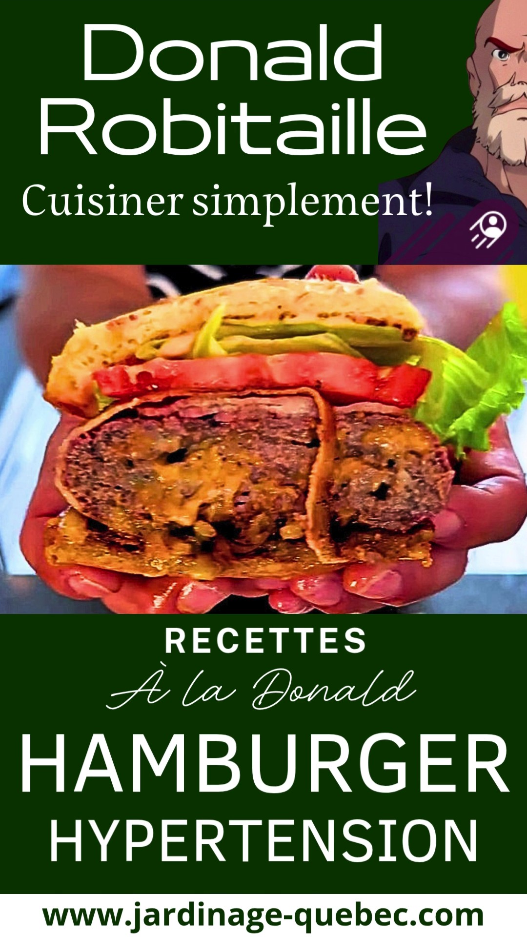 Hamburger bacon et fromage