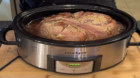 Jambon ultra simple et savoureux à la mijoteuse