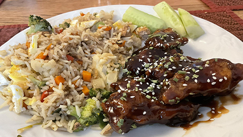 Ailes de poulet Général Tao