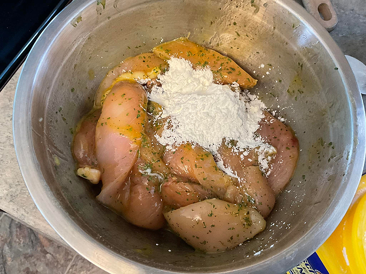 Lanières de Poulet recette