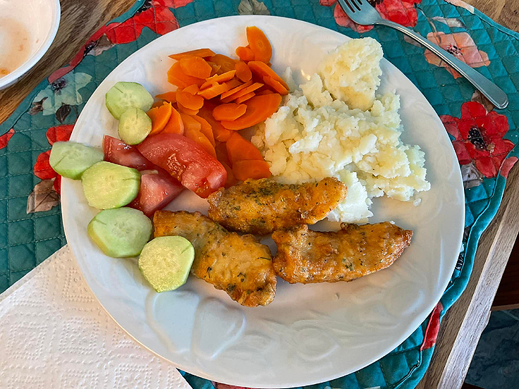 Recette de Lanières de Poulet