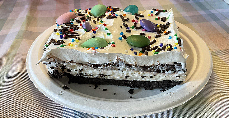 Recette de Lasagne au chocolat de Pâques