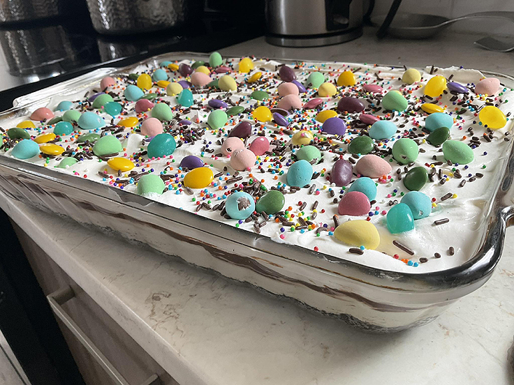 Lasagne au chocolat de Pâques