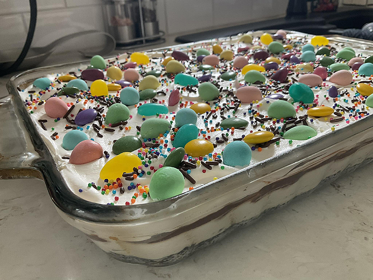 Recette de Lasagne au chocolat de Pâques