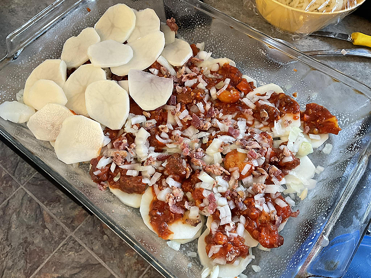 Recette de Lasagne aux patates