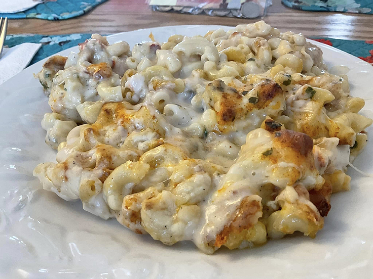 Macaroni au fromage et homard