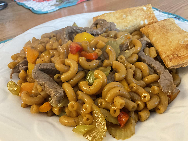 Recette de Macaroni chinois