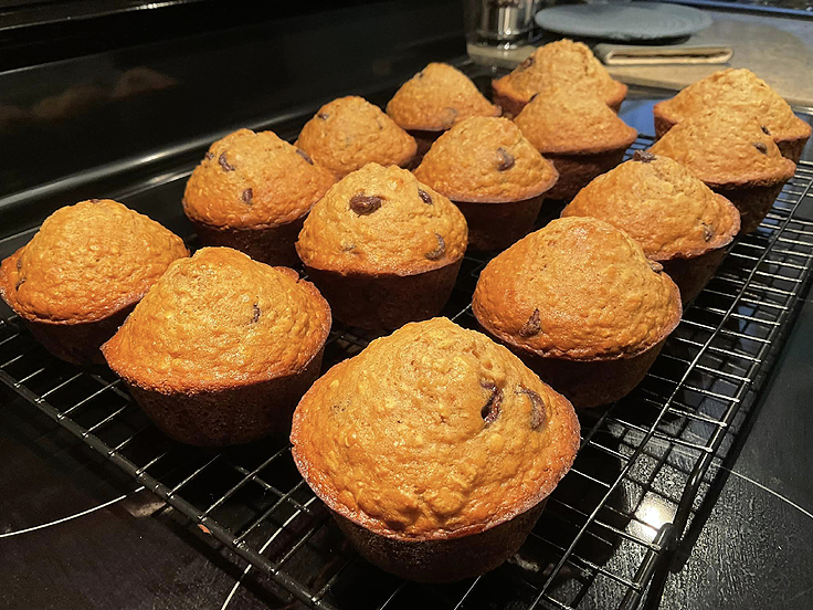 Muffins au gruau et à l'érable