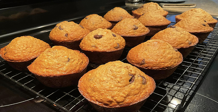 Muffins au gruau