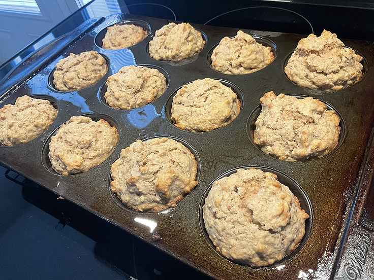 Muffins aux bananes et à l’érable