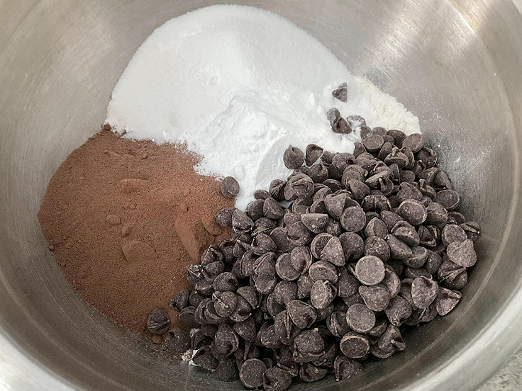 Recette de Muffins double chocolat