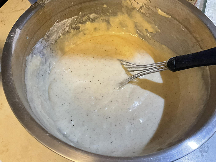 Pain aux beignets à la cannelle