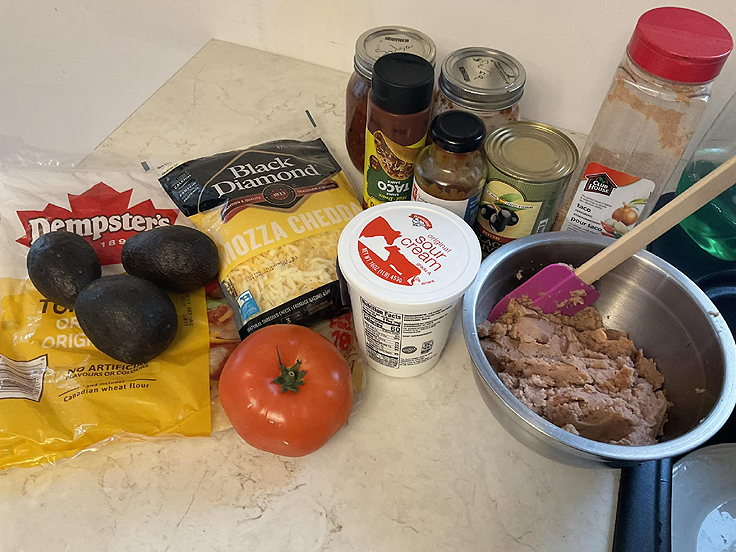 Pizza mexicaine