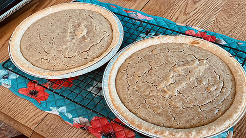 Tarte au sirop d'érable et à la crème