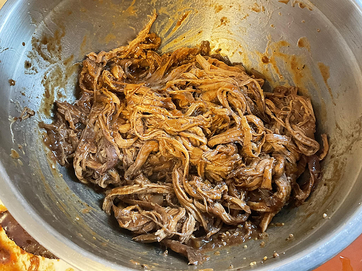 Porc effiloché
