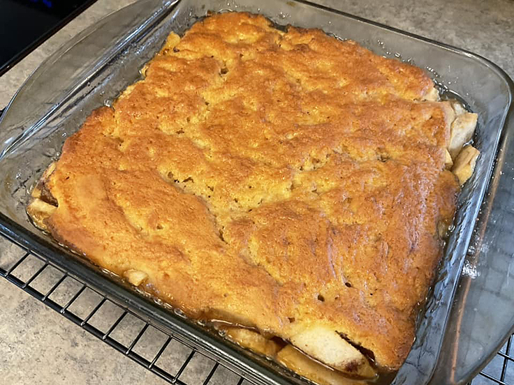 Recette de Pouding chômeur aux pommes